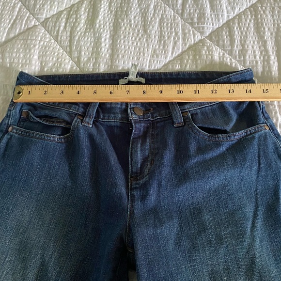 Eileen Fisher Dark Wash Straight Leg Cotton Organic Casual Jeans. Size: 4 - Picture 5 of 13